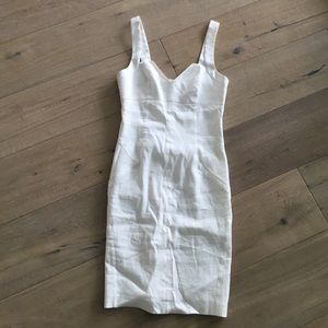 Bebe white dress
