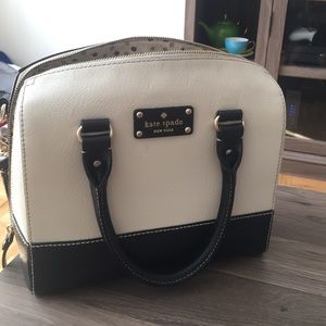 Kate Spade black and white tote