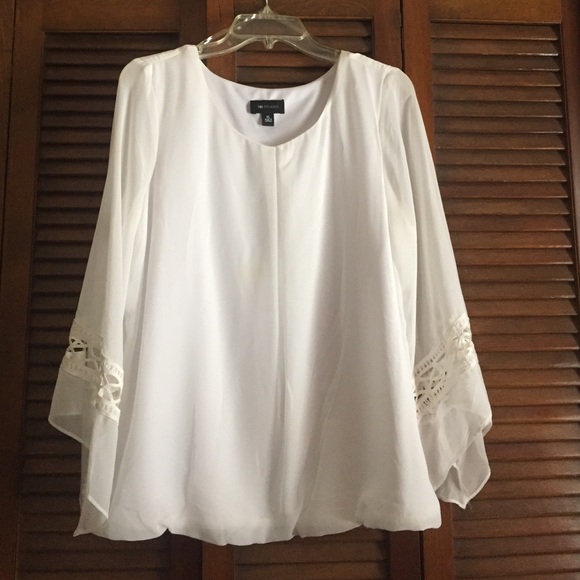 White long sleeve shirt
