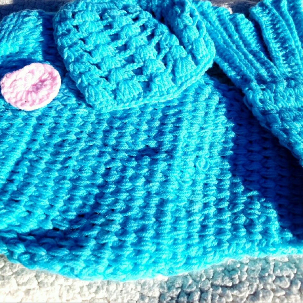 mermaid newborn outfit - Picture 2 of 3