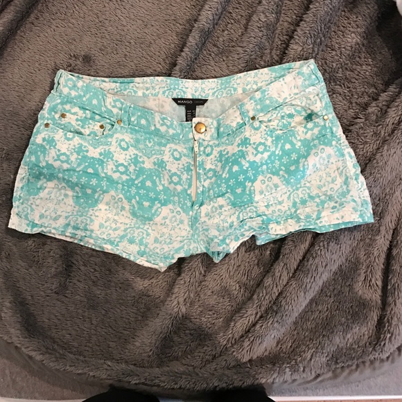 Mango printed shorts