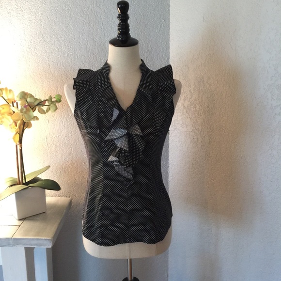 Express Polka Dot Top