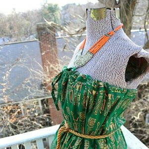 African Print Skirt / Tube Dress