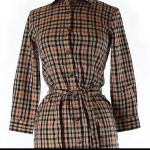 DAKS Plaid Dress