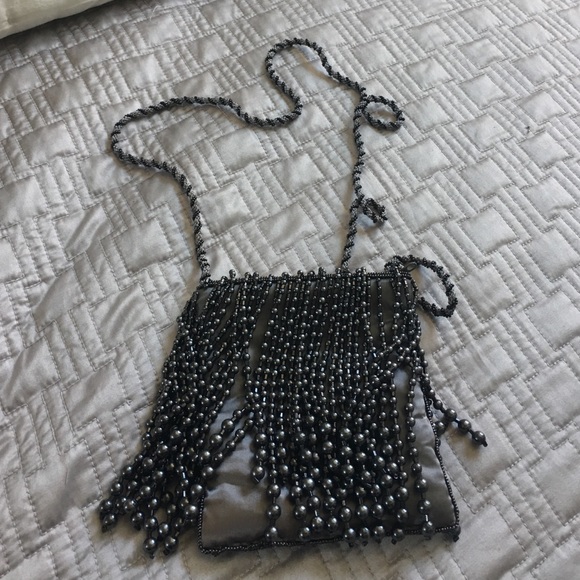 Slate Grey evening bag