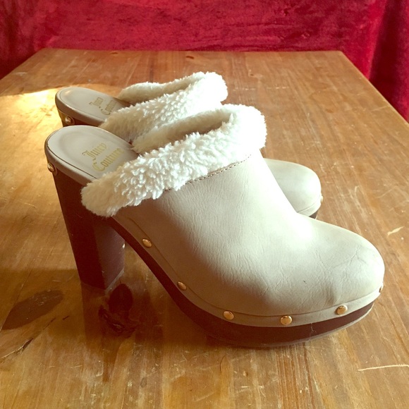 Juicy Couture Platform Clogs