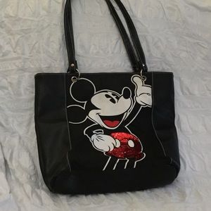 Black Disney Mickey Mouse Bag