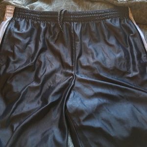 Grey men's basketball shorts