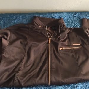 Barely worn men's brown Sean Jean track jacket