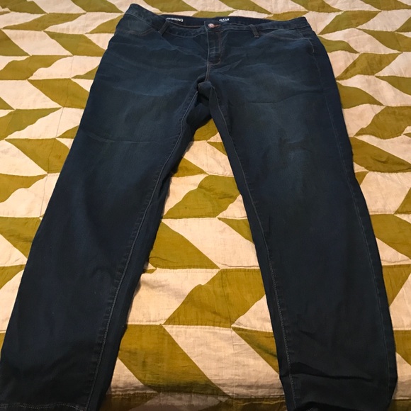 Ana plus jeggings dark wash size 18