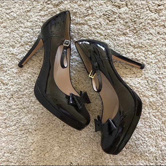 L.K. Bennett London Mary Jane Patent Leather Pumps