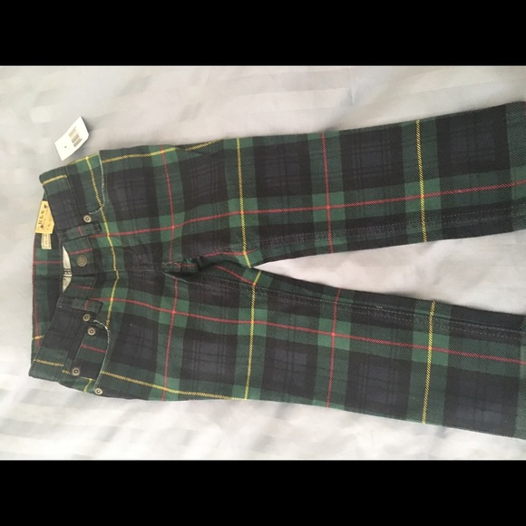 Ralph Lauren girls cropped skinny pants