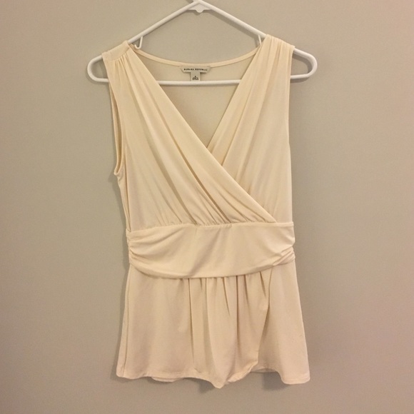 Banana Republic Cream Shirt Worn Once Size Small - Picture 1 of 3