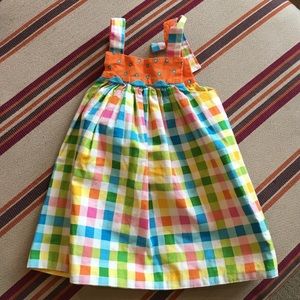 Toddler reversible dress by Eenie & me