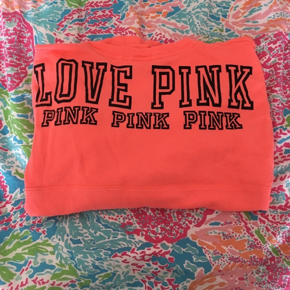 Coral PINK Crewneck