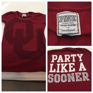 Victoria's Secret Pink Oklahoma tee Size Small