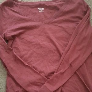 🌟🌟Russet Red Long Tee🌟🌟