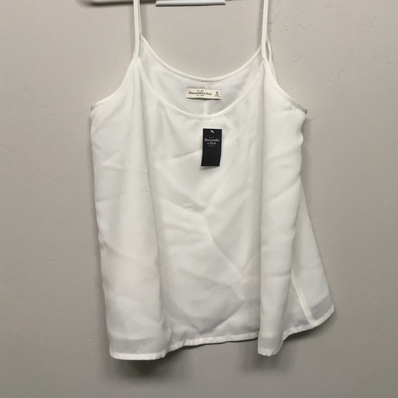 Abercrombie Chiffon Tank- New with tags!