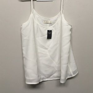 Abercrombie Chiffon Tank- New with tags!