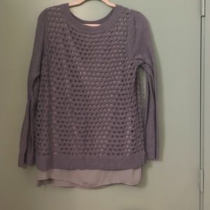 Beautiful purple sweater!