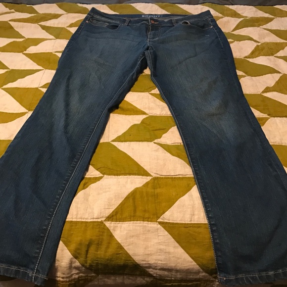 NY&Co low rise skinny jeans Sz 18W