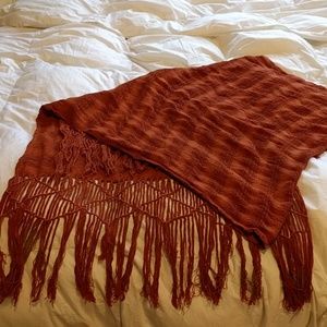 Rust scarf