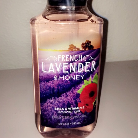 French lavender and honey shower gel