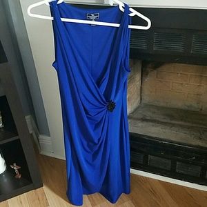 Royal blue dress