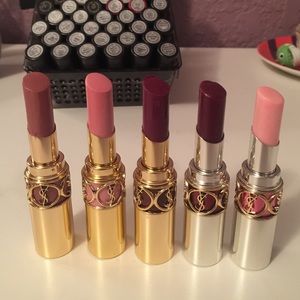USED YSL lipsticks