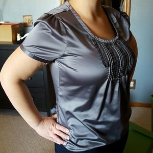 Gray Work Blouse