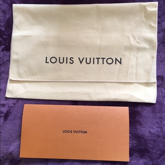 Louis Vuitton Dust Bag & Envelope