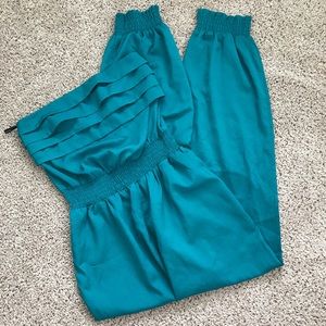 Strapless Bebe Jumpsuit