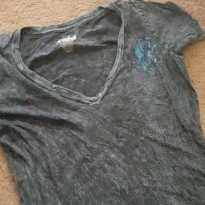Sinful Sequin Angel Wing Tee
