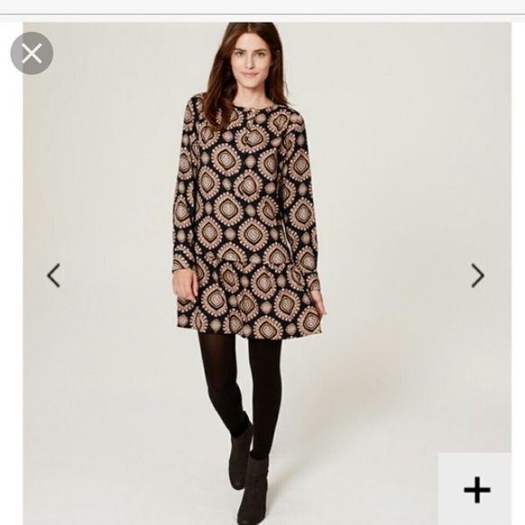 Loft fleur flounce dress - Picture 2 of 4