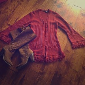 Fringe Cardigan