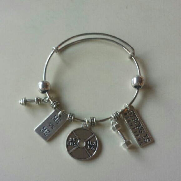 Weight lifting..Workout bangle bracelets - Picture 3 of 4