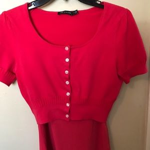 SALE EUC The Limited Rose Camisole & Shrug SZ Sm