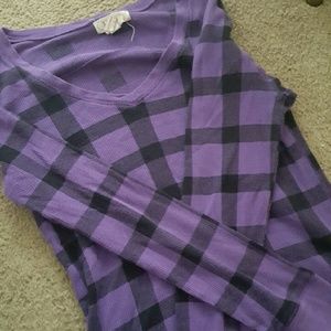 Purple Plaid Thermal