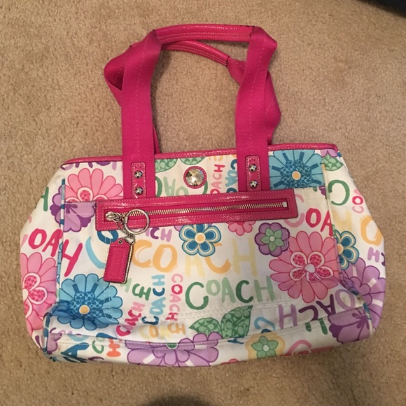 Authentic Coach Poppy Purse