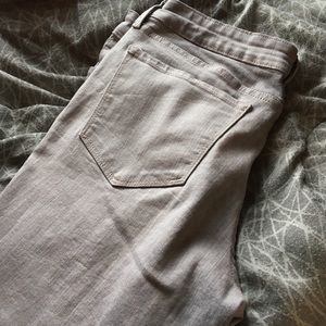 Grey skinny jeans