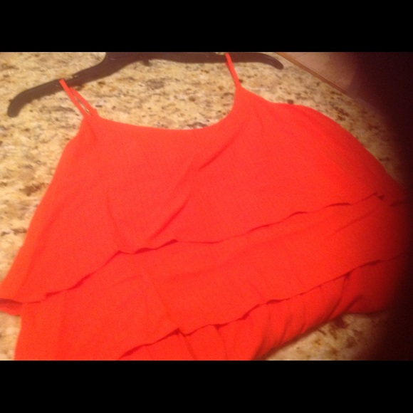 Reduced Copper key Romper Deep Orange/Red - Picture 3 of 4