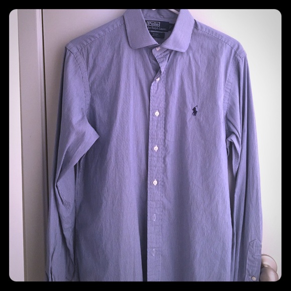 Men's polo long sleeve shirt