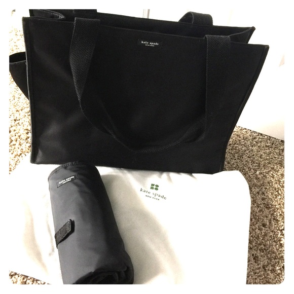 Large Authentic kate spade Nylon Baby Bag