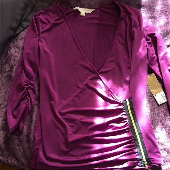 Nicki Minaj Wrap Blouse