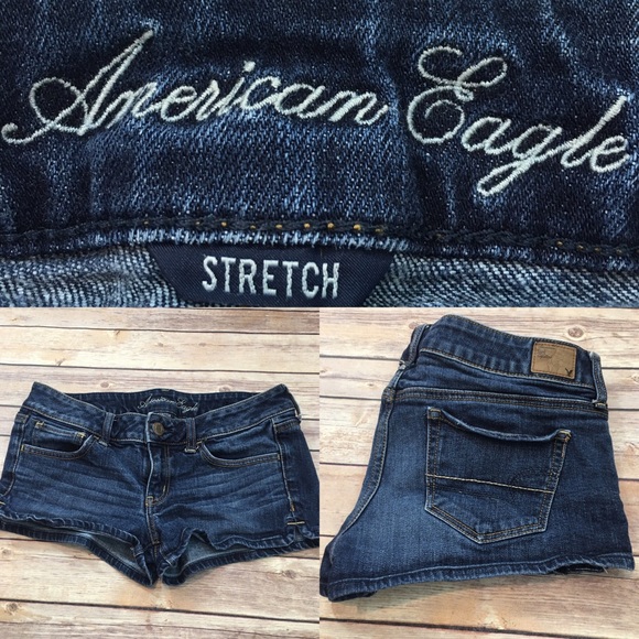 American Eagle Outfitters Pants - 🍭Size 6 American Eagle Denim Jean Shortie Shorts