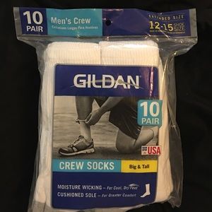 Crew socks big & tall