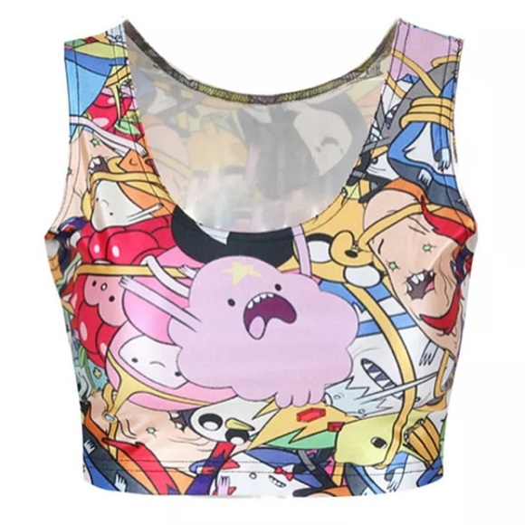 Adventure Time Bralette / Crop Top