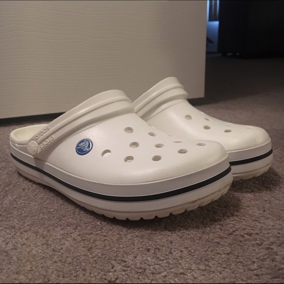White Crocs