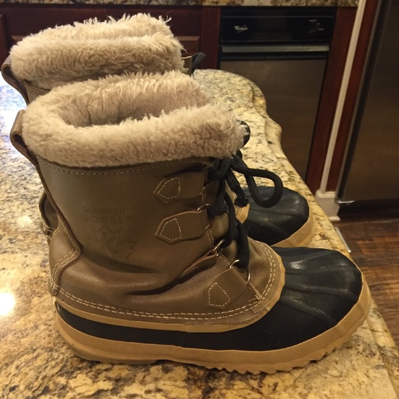 Manitou sorel boots EUC