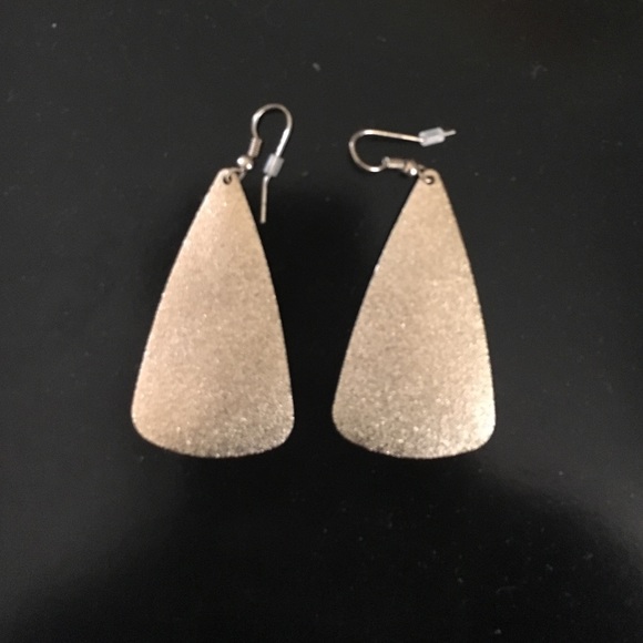 Gold funky earrings - not real gold
